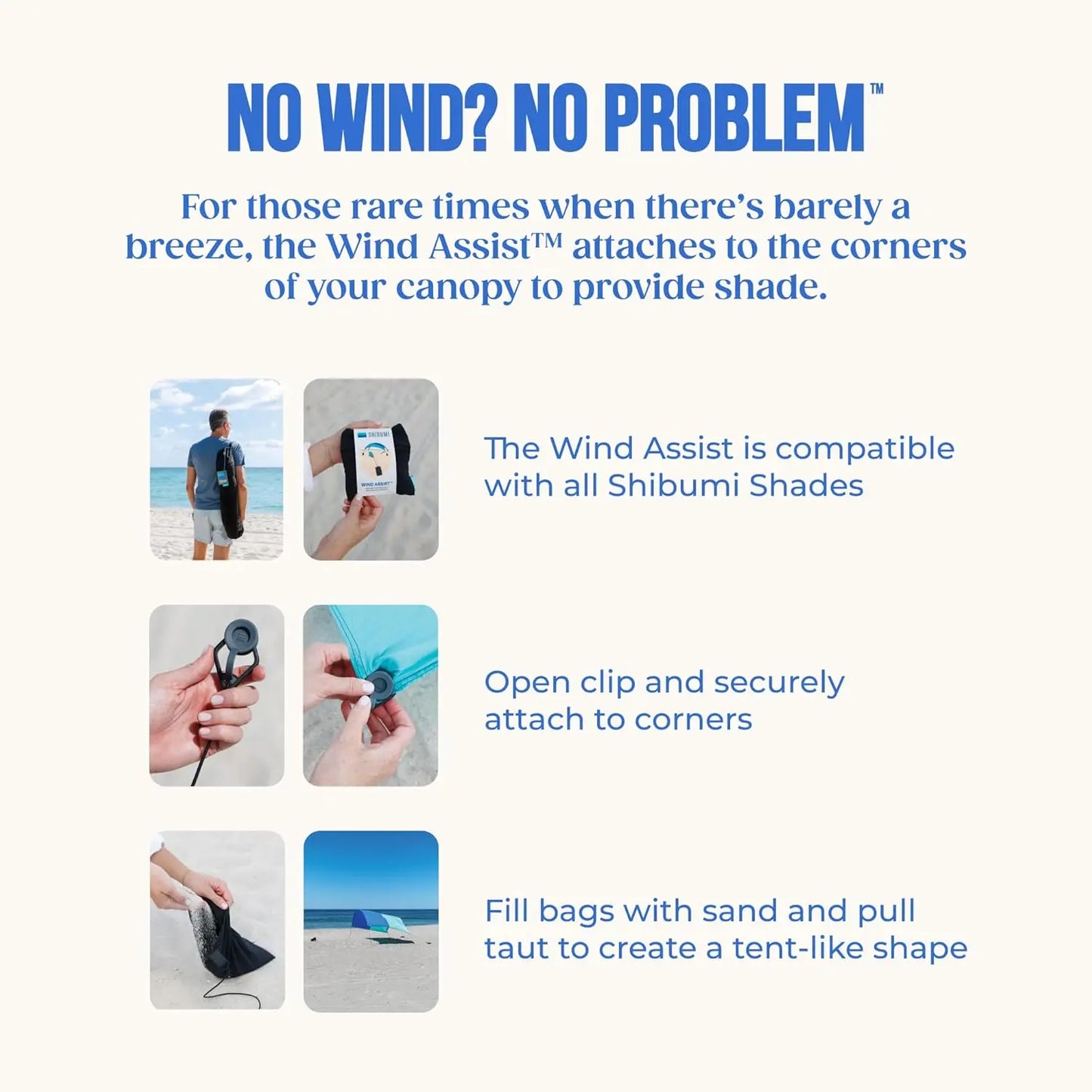 Summer Sunshade | Sets up in 3 minutes | Provides 150 square feet of shade, accommodating up to 8 people | Features wind-resistant stabilizers | UPF 50+ sun protection