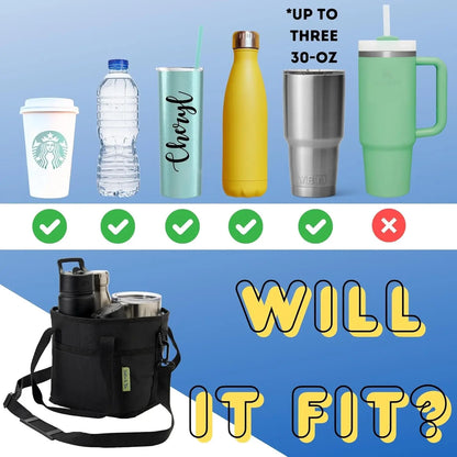 4-Compartment Beverage Bag (with Straps) – Household Size